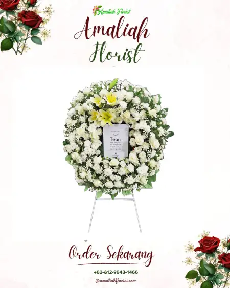 Krans Bunga Duka Pagojengan